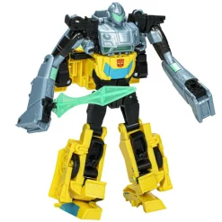 Transformers earthspark, cyber-combiner, action figure robot bumblebee e mo malto> Action Figures