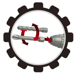 BRIKKOLO Trapano elettrico giocattolo con 4 punte intercambiabili –> Giochi Di Emulazione