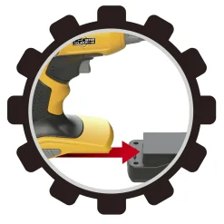 BRIKKOLO Trapano elettrico giocattolo con 4 punte intercambiabili –><noscript><img width=