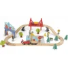 WOOD 'N' PLAY Trenino 60 pezzi in legno – wood ‘n’ play> Giochi Impilabili