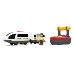 BABY SMILE Trenino radiocomandato con luci e suoni per bambini – rc city train –> Macchinine Bambini