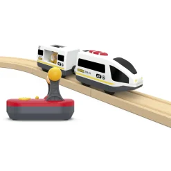 BABY SMILE Trenino radiocomandato con luci e suoni per bambini – rc city train –><noscript><img width=