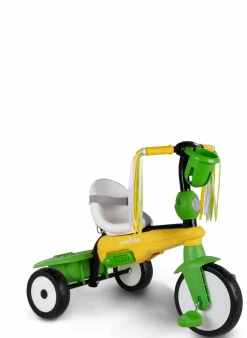 SUN&SPORT Triciclo 3in1 smartrike breeze, ideale da 15 a 36 mesi, sistema di guida touch steering, ammortizzatori brevettati per il massimo comfort – versione dinosauro><noscript><img width=
