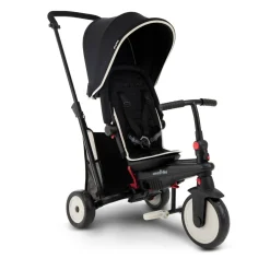SMART TRIKE Triciclo pieghevole 6in1 con schienale reclinabile, maniglione direzionale ed allungabile e ammortizzatori brevettati: smartrike str3 per bambini dai 10 mesi ai 3 anni – nero><noscript><img width=