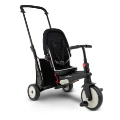 SMART TRIKE Triciclo pieghevole 6in1 con schienale reclinabile, maniglione direzionale ed allungabile e ammortizzatori brevettati: smartrike str3 per bambini dai 10 mesi ai 3 anni – nero><noscript><img width=
