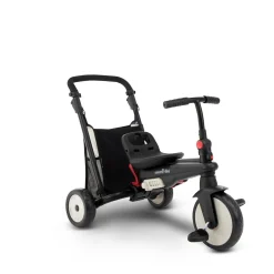 SMART TRIKE Triciclo pieghevole 6in1 con schienale reclinabile, maniglione direzionale ed allungabile e ammortizzatori brevettati: smartrike str3 per bambini dai 10 mesi ai 3 anni – nero><noscript><img width=