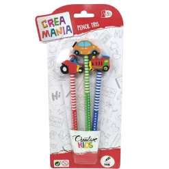 CREAMANIA Tris di matite assortito in diverse fantasie- crea mania> Kit Artistici E Pittura