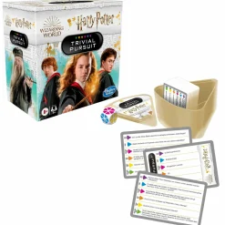 HASBRO GAMING Trivial pursuit harry potter, sfida trivial in versione compatta per 2 o più giocatori> Giochi Da Tavolo Per Adulti E Carte Collezionabili|Giochi Tascabili E Da Viaggio