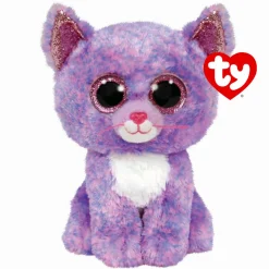 TY – cassidy – peluche gatto, cassidy, viola, pupazzo, animale di pezza, 36486> Peluche Tradizionali