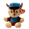 Paw Patrol Ty – collezione , chase, tutti gli eroi della squadra dei cuccioli in versione floppy, morbido peluche da collezionare- 20 cm – t44014> Peluche Tradizionali