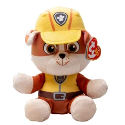 Paw Patrol Ty – collezione , rubble, tutti gli eroi della squadra dei cuccioli in versione floppy, morbido peluche da collezionare- 20 cm – t44020> Peluche Tradizionali