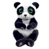 TY beanie bellies – panda – ying – bianco e nero – occhi verdi grandi e glitter – i peluche morbidi e coccolosi – 20 cm – 40542> Peluche Tradizionali