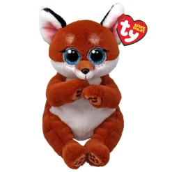 TY beanie bellies – witt la volpe con occhioni azzurri glitter, i peluche col pancino morbidi e coccolosi – 20 cm – t41503> Peluche Tradizionali