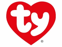 TY beanie boos honeycomb il corgi, con occhi azzurri grandi e glitter, il peluche con gli occhi grandi scintillanti 15 cm t36571><noscript><img width=