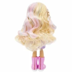 GIOCHI PREZIOSI Unique eyes – bambola articolata 25cm, con occhi grandi magici e profondi, segue il tuo sguardo, rebecca fashion doll cantante estroversa><noscript><img width=
