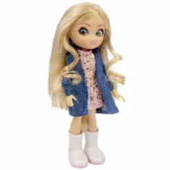 GIOCHI PREZIOSI Unique eyes – bambola articolata 25cm, con occhi grandi magici e profondi, segue il tuo sguardo, amy fashion doll ginnasta elegante><noscript><img width=