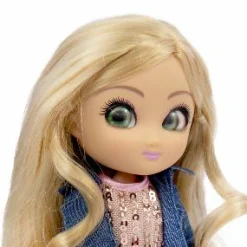 GIOCHI PREZIOSI Unique eyes – bambola articolata 25cm, con occhi grandi magici e profondi, segue il tuo sguardo, amy fashion doll ginnasta elegante><noscript><img width=