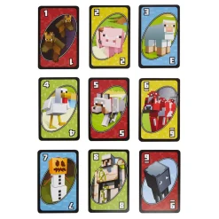 UNO minecraft, l’iconico gioco di carte nella versione ispirata la videogioco><noscript><img width=