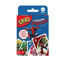 MATTEL GAMES Uno the amazing spiderman, l’iconico gioco con carte ispirate alla serie a fumetti marvel> Giochi Di Carte
