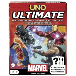 MATTEL GAMES Uno ultimate, l’iconico gioco di carte con i supereroi marvel> Giochi Da Tavolo Per Adulti E Carte Collezionabili|Giochi Di Carte