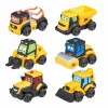 BABY SMILE Veicoli da cantiere jcb in gomma> Macchinine Bambini