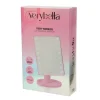 VERY BELLA Verybella – specchio da tavolo rosa con luci led regolabili, touch e inclinazione 180° – misura 28,5 x 16,9 cm> Giochi Di Emulazione
