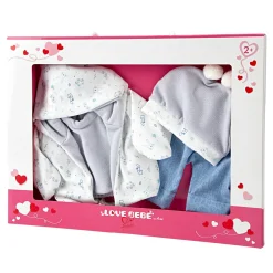 LOVE BEBE' Vestito bambola premium 45 cm  – modello 4> Vestiti Per Bambole E Fashion Dolls
