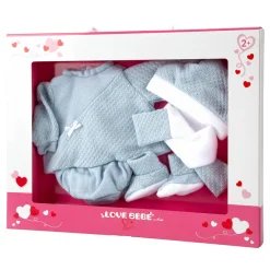 LOVE BEBE' Vestito bambola premium 45 cm  – modello 6> Vestiti Per Bambole E Fashion Dolls