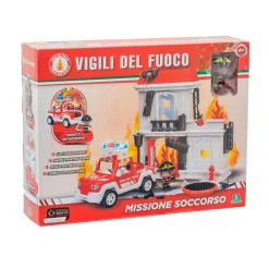VIGILI DEL FUOCO missione di soccorso – gioco di emergenza con jeep e personaggio inclusi> Action Figures