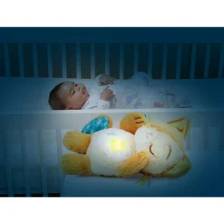 VTECH – birba, adorabile e morbido gattino interattivo per calmare e rassicurare il bambino durante la nanna><noscript><img width=