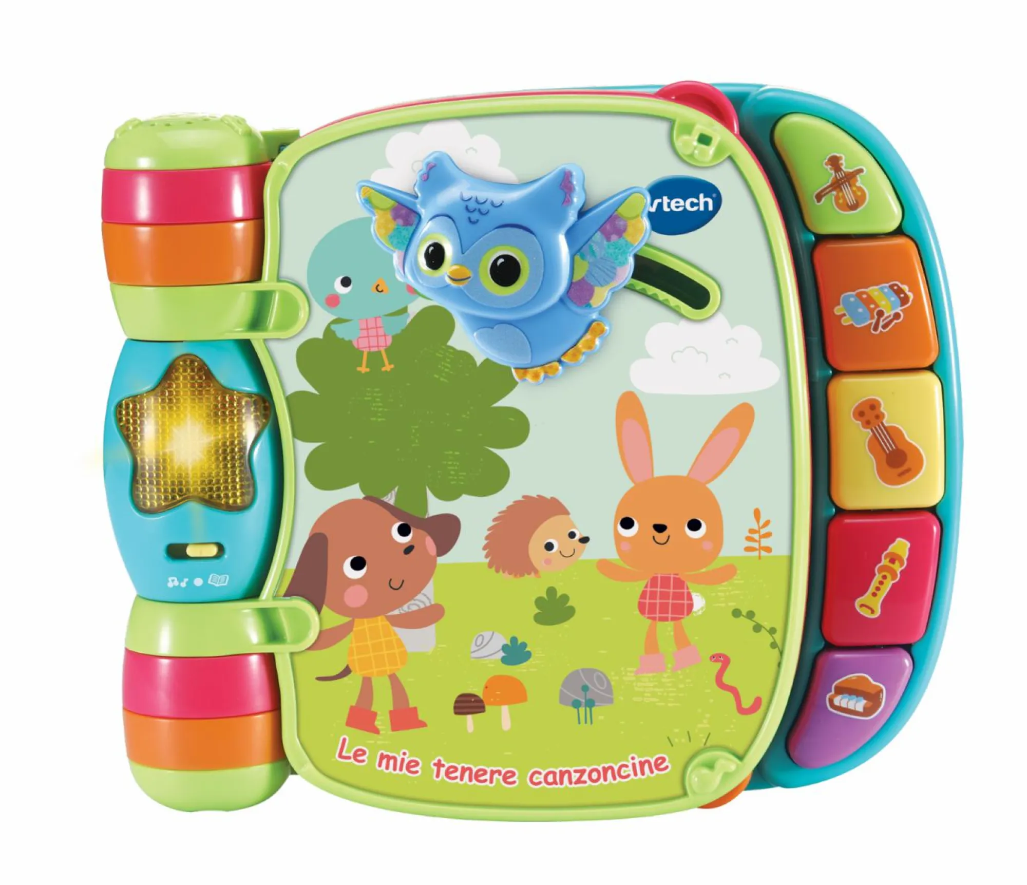 VTECH – il mio primo libro interattivo – le mie tenere canzoncine> Giochi Musicali