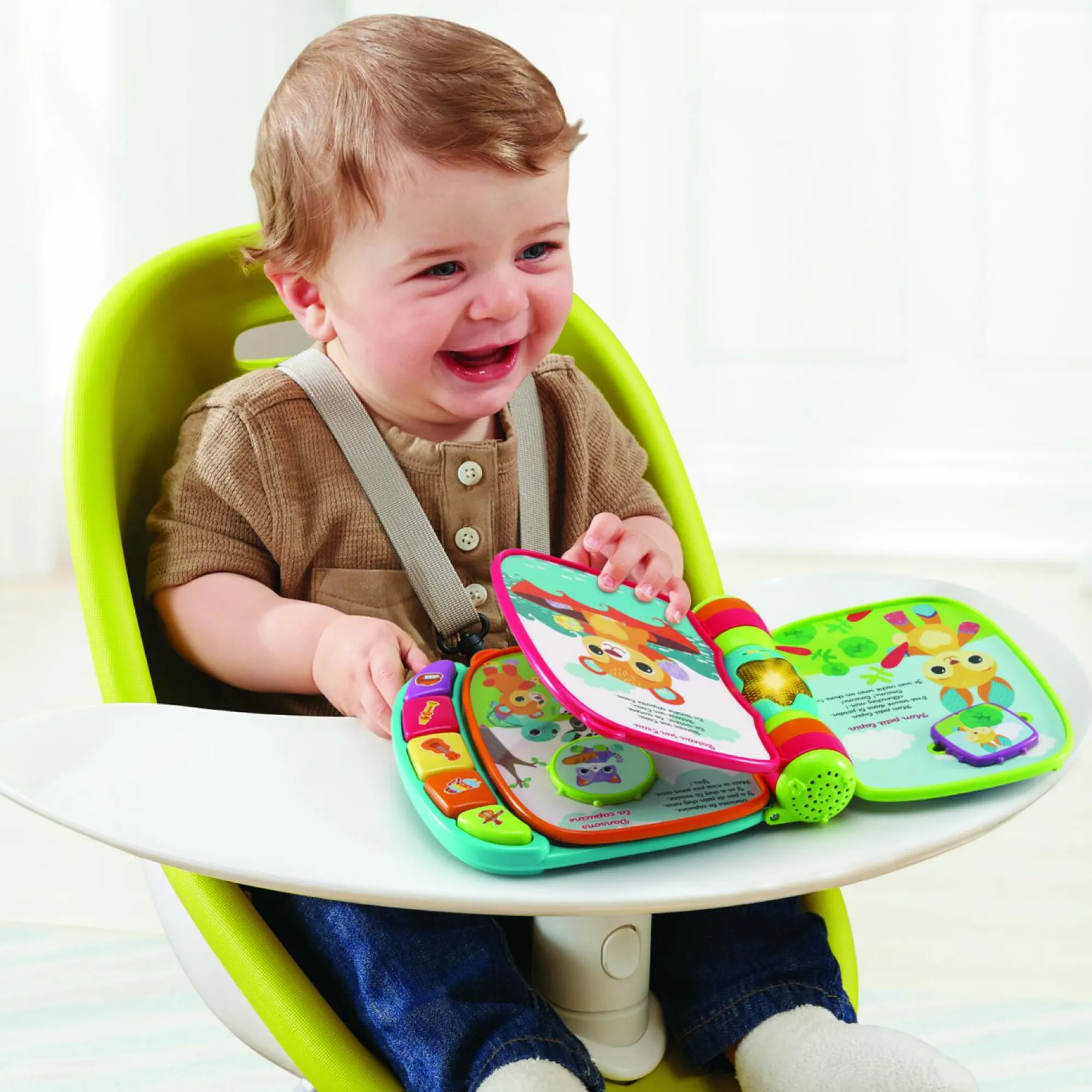 VTECH – il mio primo libro interattivo – le mie tenere canzoncine> Giochi Musicali