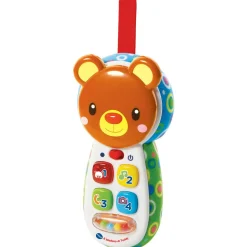 VTECH – il telefono di teddy, baby telefono interattivo per i più piccoli> Giochi Di Apprendimento