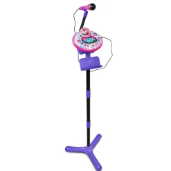 VTECH – kidi superstar lightshow, un microfono interattivo da pavimento con discoball luminosa per diventare una vera star!><noscript><img width=