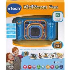 VTECH – kidizoom fun 9 in 1, la fotocamera digitale per ragazzi a partire dai 3 anni!> Tablet E Giochi Interattivi