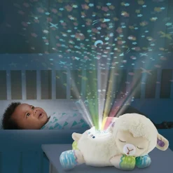 VTECH – luce, ninna nanna parlante 3 in 1, un’adorabile pecorella per illuminare le notti del tuo bambino><noscript><img width=