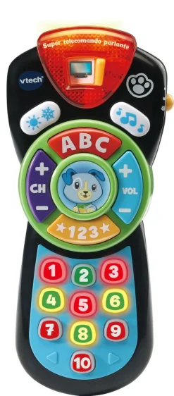 VTECH – super telecomando parlante per imitare i grandi, due modalità di gioco e più di 100 frasi, suoni e melodie!><noscript><img width=