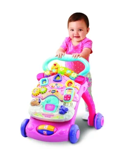 VTECH – un super primi passi parlante 2 in 1 con tavolo attività rimovibile per fare il pieno di scoperte!><noscript><img width=