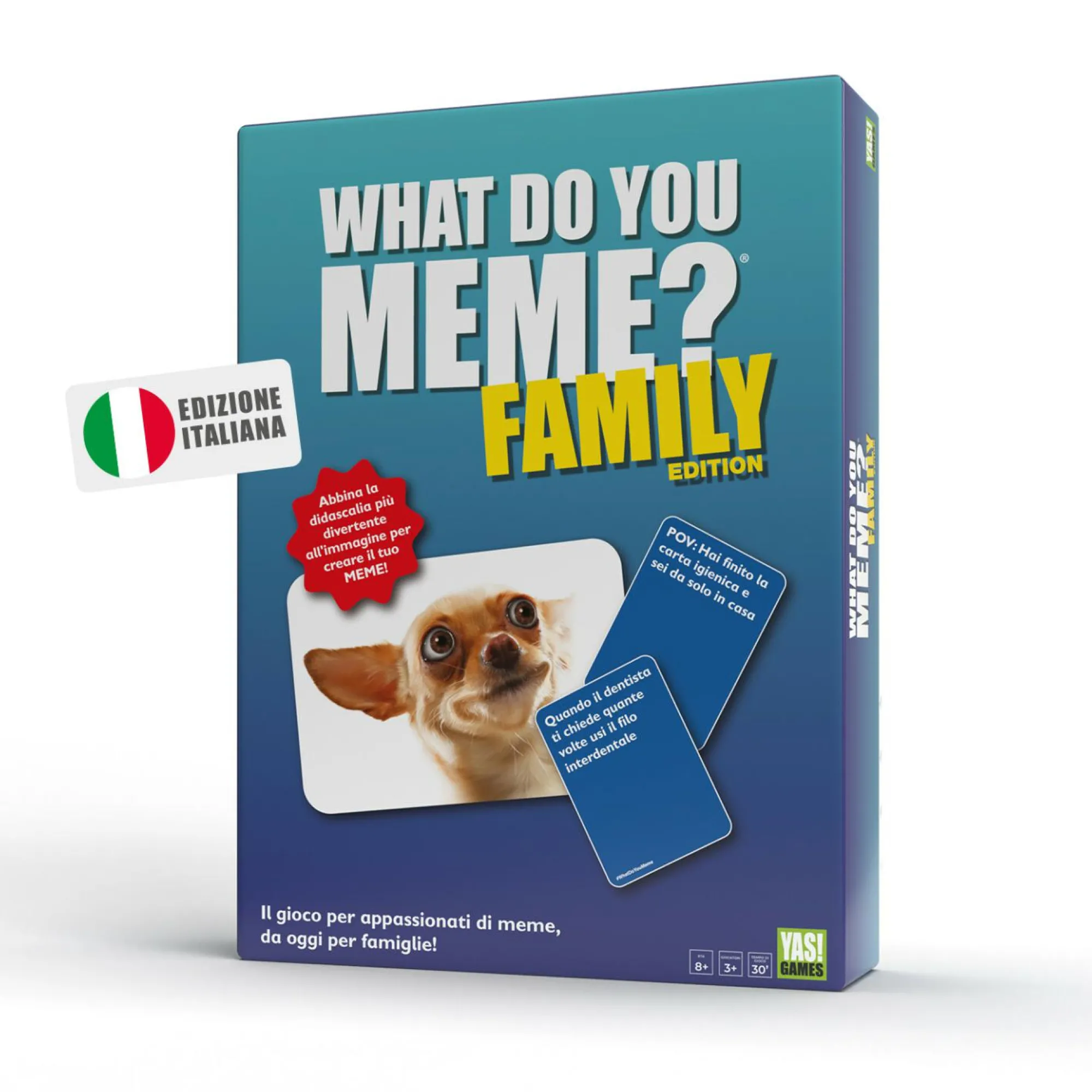 ROCCO GIOCATTOLI What do you meme? family edition – yas!games – l’unico in italiano3> Giochi Da Tavolo Per Adulti E Carte Collezionabili|Giochi In Scatola Per Famiglia