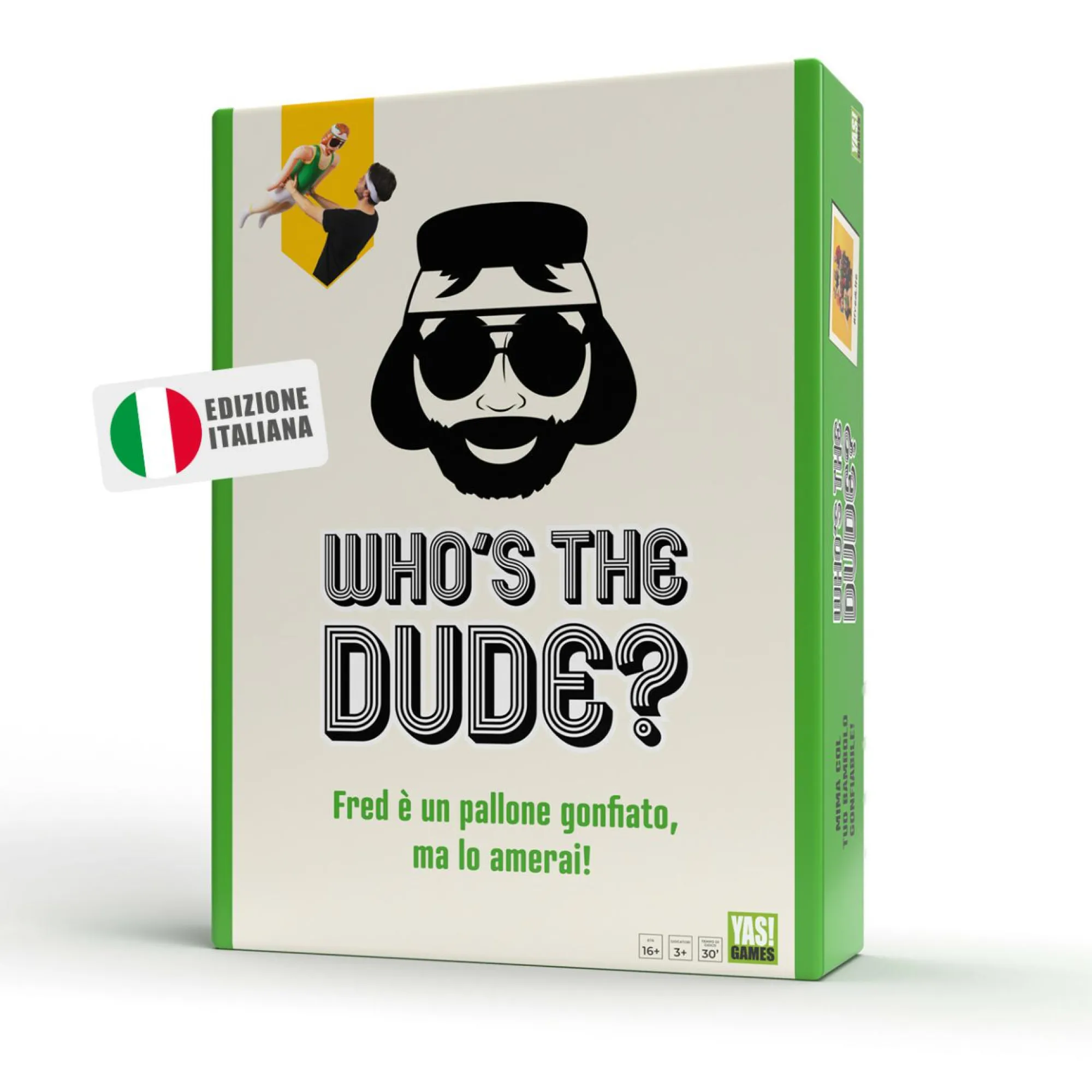ROCCO GIOCATTOLI Who’s the dude? – yas! games – l’unico in italiano> Giochi Di Strategia