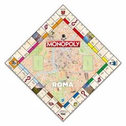 MONOPOLY Winning moves – edizione roma (edizione quadrata)> Giochi Da Tavolo Per Adulti E Carte Collezionabili|Giochi Di Società Per Bambini