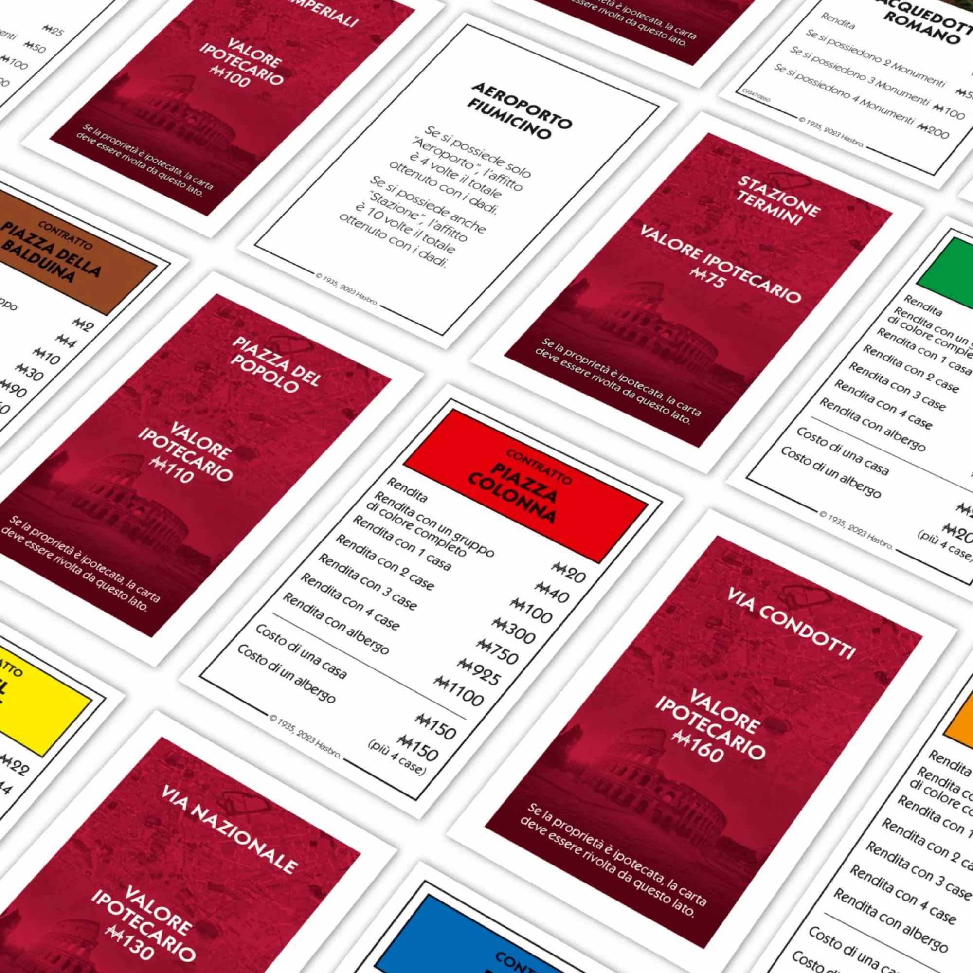 MONOPOLY Winning moves – edizione roma (edizione quadrata)> Giochi Da Tavolo Per Adulti E Carte Collezionabili|Giochi Di Società Per Bambini