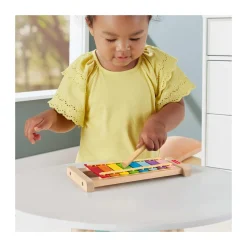 FISHER-PRICE Xilofono in legno – set musicale xilofono e martelletto – wood> Strumenti Musicali In Legno