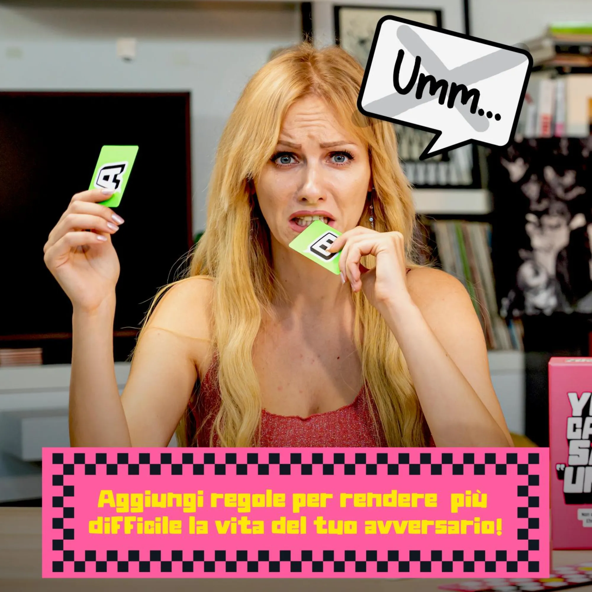 ROCCO GIOCATTOLI You can’t say “umm” – yas! games – l’unico in italiano> Giochi Di Strategia