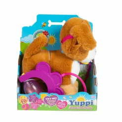 AMI PLUSH Yuppi – cane con guinzaglio> Peluche Interattivi